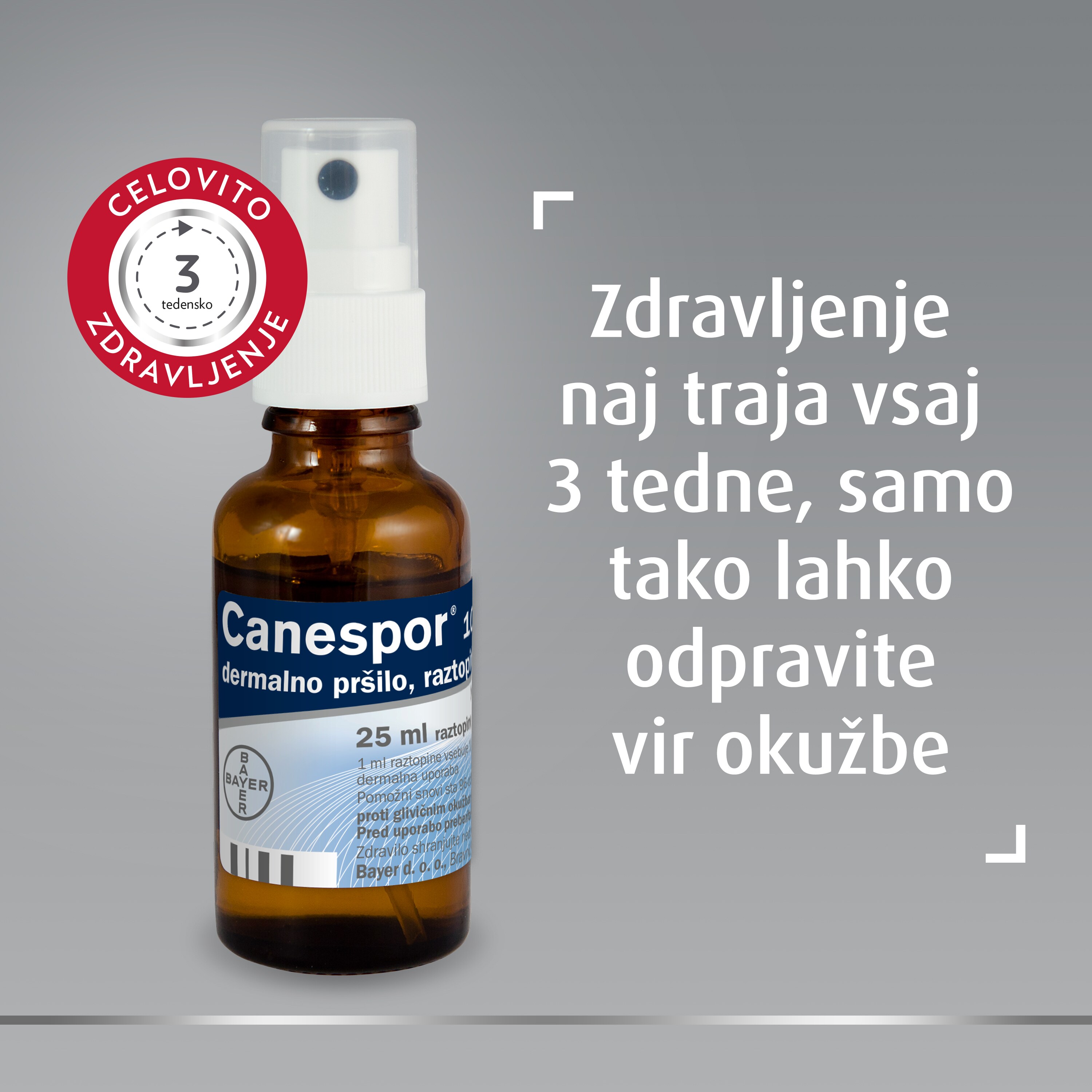 Canespor 10 mg/ml dermalno pršilo 