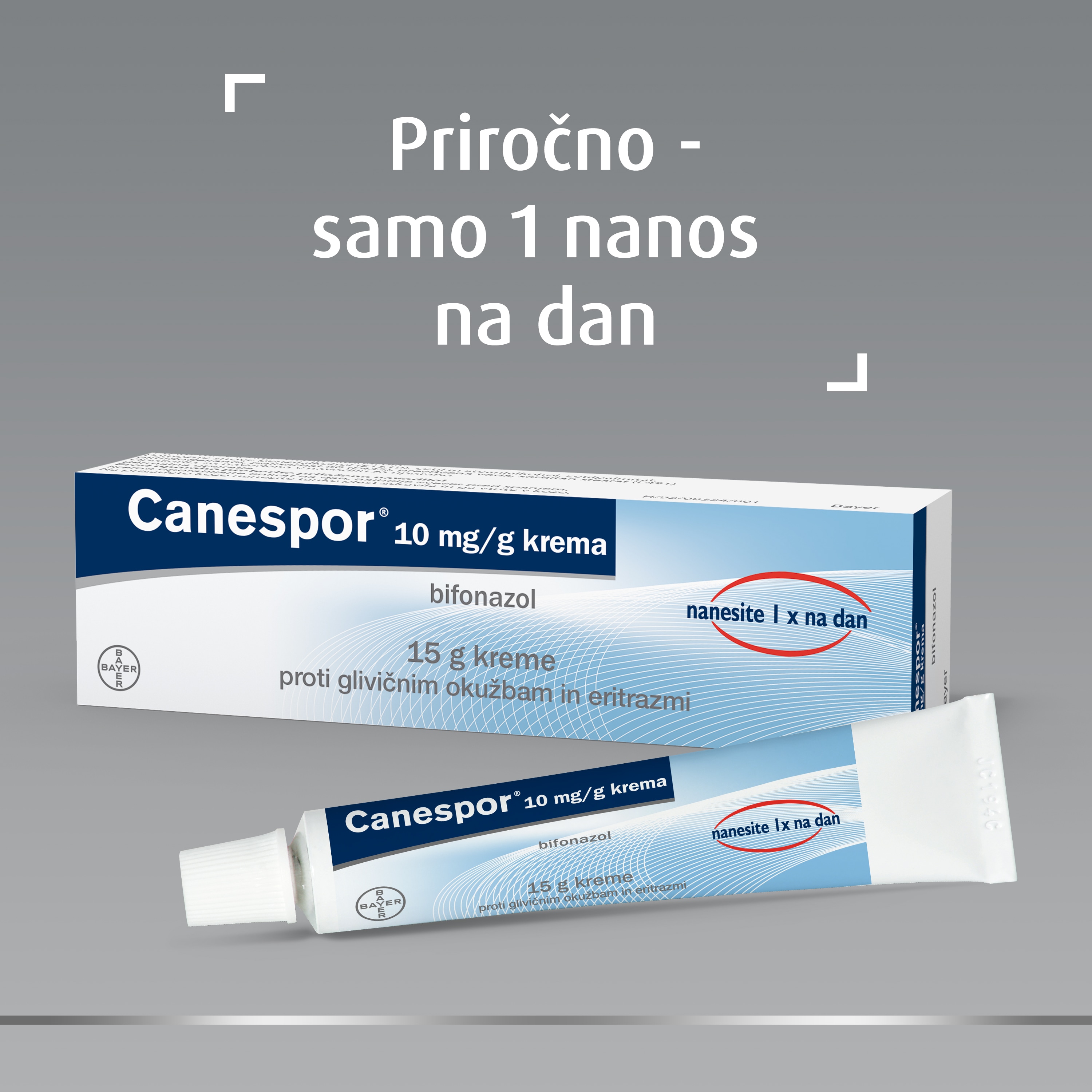 Canespor 10mg/g krema Canesten izdelki